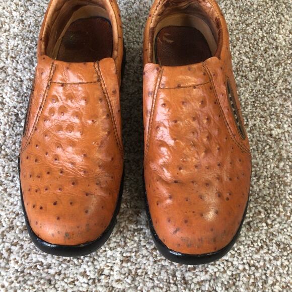 Roper Ostrich Print Clog womens shoes size 6.5 - Picture 2 of 12